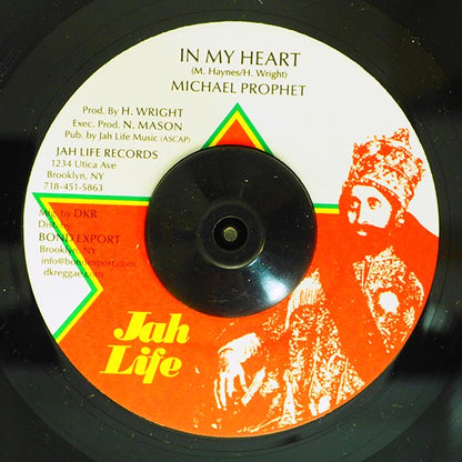 Michael Prophet - In My Heart  /  Jah Life - Broad Heart Dub (7")