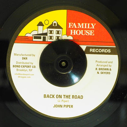 John Piper - Back On The Road  /  Version (7")