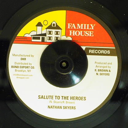 Nathan Skyers - Salute To The Heroes  /  Version (7")