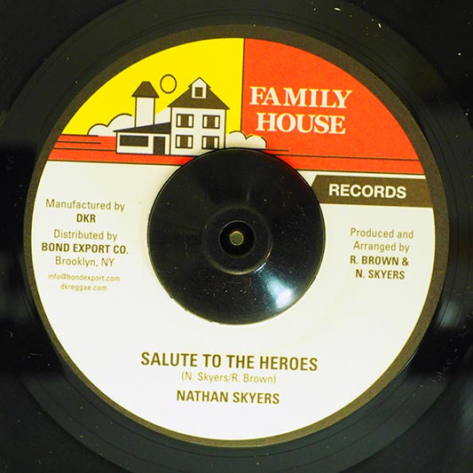 Nathan Skyers - Salute To The Heroes  /  Version (7")