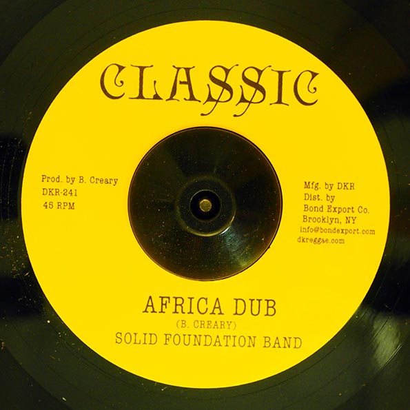 Anthony Creary - Land Called Africa  /  Solid Foundation Band - Africa Dub (7")