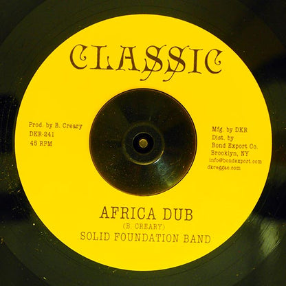 Anthony Creary - Land Called Africa  /  Solid Foundation Band - Africa Dub (7")