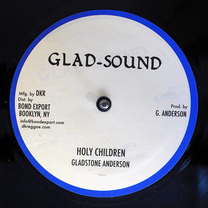 Gladstone Anderson - Holy Children (Extended Mix)  /  Gladstone Anderson - Holy Mount Zion; Version (10")
