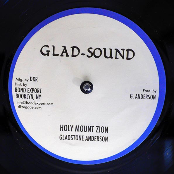 Gladstone Anderson - Holy Children (Extended Mix)  /  Gladstone Anderson - Holy Mount Zion; Version (10")