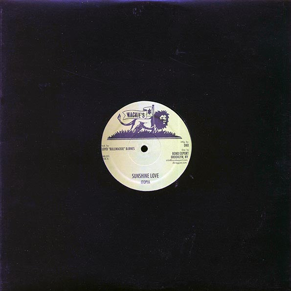 Itopia - Sunshine Love (Extended Mix)  /  Itopia - Keep A Rocking; Itopia - Get Over (10", 12")