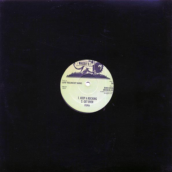 Itopia - Sunshine Love (Extended Mix)  /  Itopia - Keep A Rocking; Itopia - Get Over (10", 12")