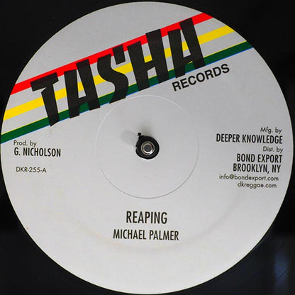 Michael Palmer - Reaping What You Don't Sow; Version  /  Frankie Jones - Acting So Strange; Version (12")