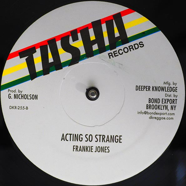 Michael Palmer - Reaping What You Don't Sow; Version  /  Frankie Jones - Acting So Strange; Version (12")