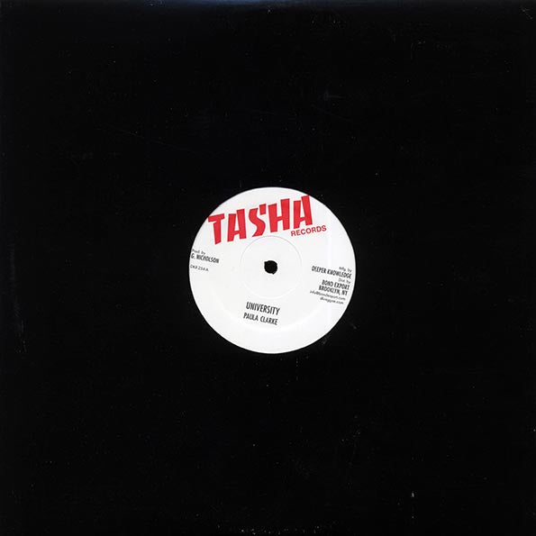 Paula Clarke - University (Extended Mix)  /  Frankie Jones - Mr. Officer; Version (10", 12")