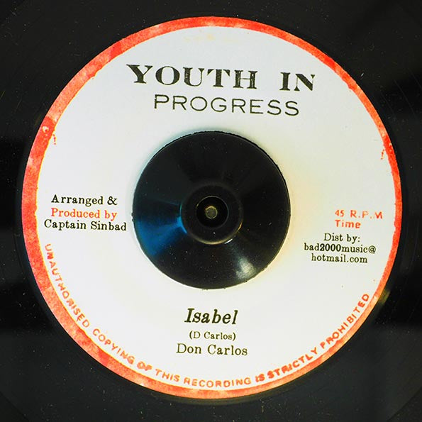 Don Carlos - Isabel  /  Billy Boyo - One Morning (7")