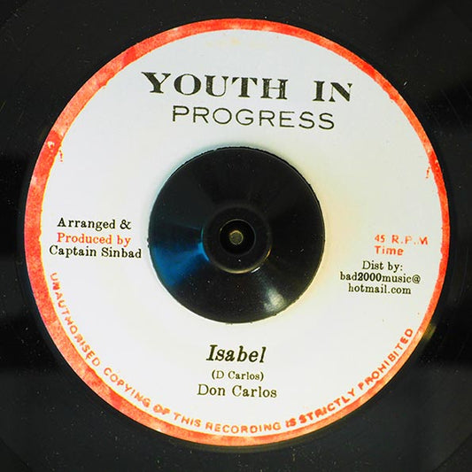 Don Carlos - Isabel  /  Billy Boyo - One Morning (7")