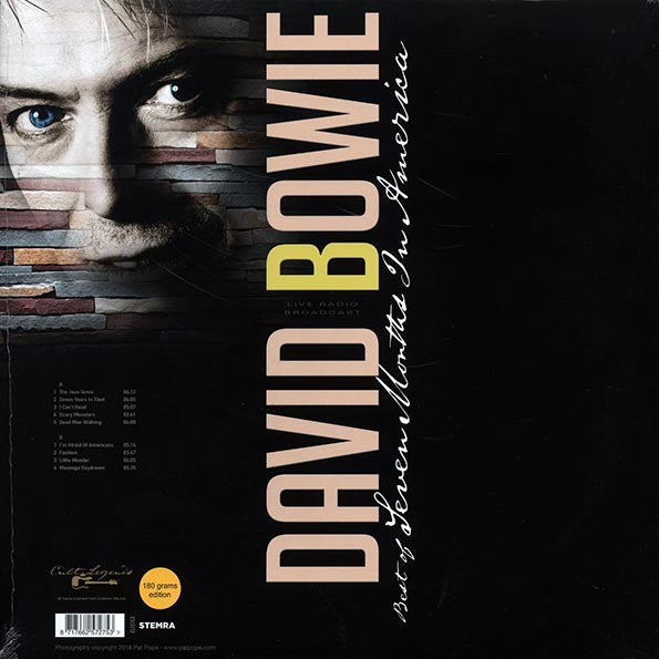 David Bowie - Best Of Seven Months In America: Live At Smith's Olde Bar, Atlanta 8th April 1997 (LP) - PureSound Records