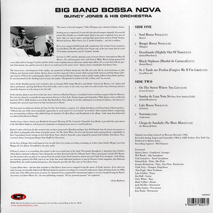 Quincy Jones & His Orchestra - Big Band Bossa Nova (LP)
