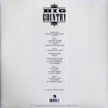 Big Country - We're Not In Kansas: The Live Bootleg Series 1993-1998 Volume 4 (ltd. ed.) (2xLP) (LP) - PureSound Records