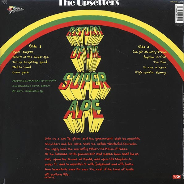 Lee Perry - Return Of The Super Ape (LP) - PureSound Records
