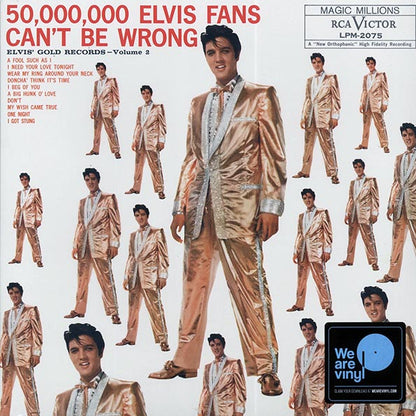 Elvis Presley - 50,000,000 Elvis Fans Can't Be Wrong: Elvis' Gold Records Volume 2 (LP) - PureSound Records