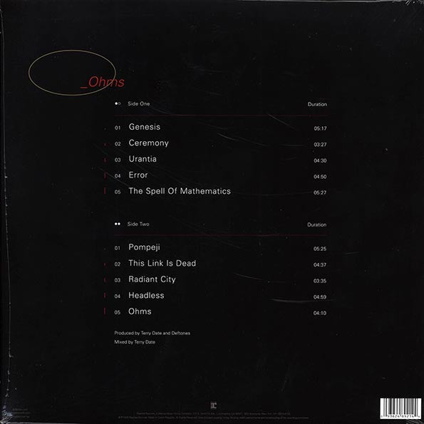Deftones - Ohms (LP) - PureSound Records