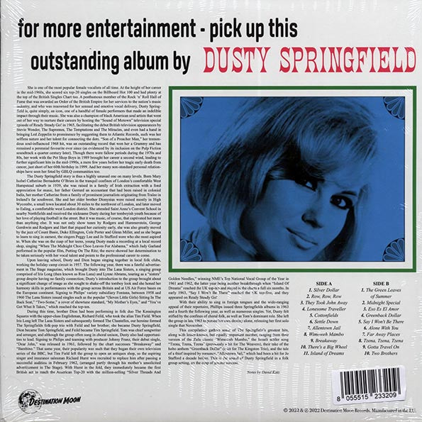 Dusty Springfield - Faraway Places: Her Early Years With The Springfields 1962-1963 (LP) - PureSound Records