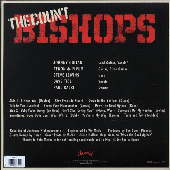 The Count Bishops - The Count Bishops (LP)