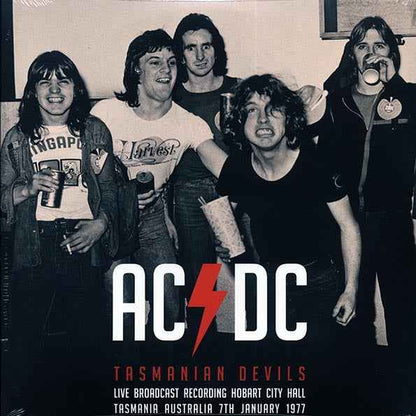 AC/DC - Tasmanian Devils: Live Broadcast Recording, Hobart City Hall, Tasmania, Australia, 7th January 1977 (2xLP) - PureSound Records