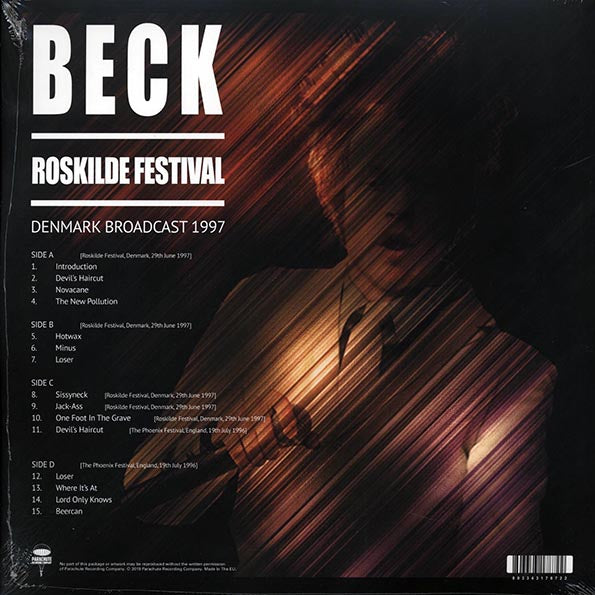 Beck - Roskilde Festival: Denmark Broadcast 1997 (LP) - PureSound Records