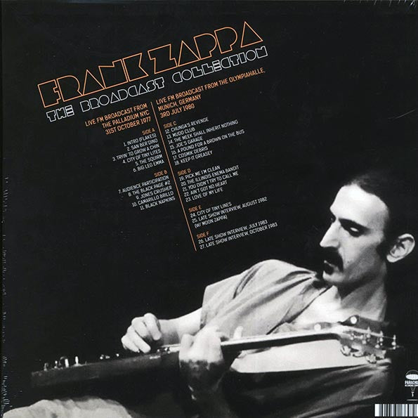 Frank Zappa - The Broadcast Collection (casebound set) (ltd. ed.) (3xLP) (LP) - PureSound Records