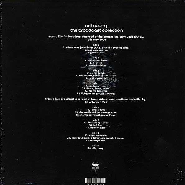 Neil Young - The Broadcast Collection (casebound set) (ltd. ed.) (4xLP) (LP) - PureSound Records
