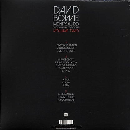 David Bowie - Montreal 1983 Volume 2: The Canadian Broadcast (LP) - PureSound Records