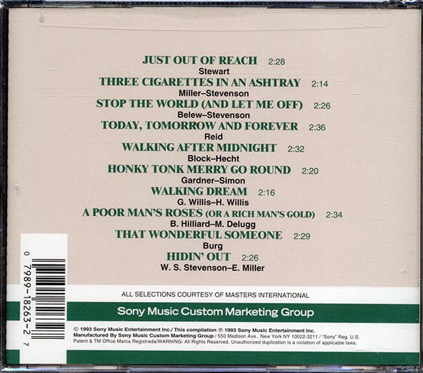 Patsy Cline - Today, Tomorrow And Forever (CD)