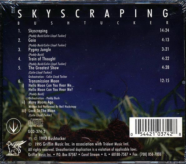 Bushtucker - Skyscraping (CD)