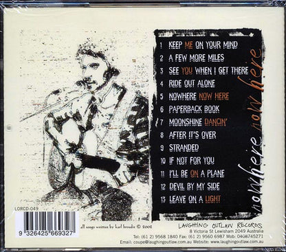 Karl Broadie - Nowhere Now Here (CD)