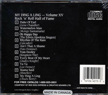 Gene Chandler, Mongo Santamaria, Cascades, Etc. - Rock N Roll Hall Of Fame Volume 15 (CD)