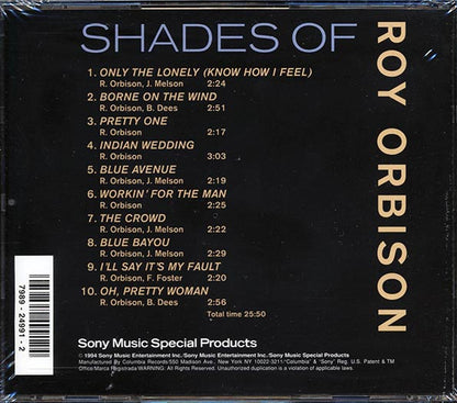 Roy Orbison - Shades Of Roy Orbison (CD)