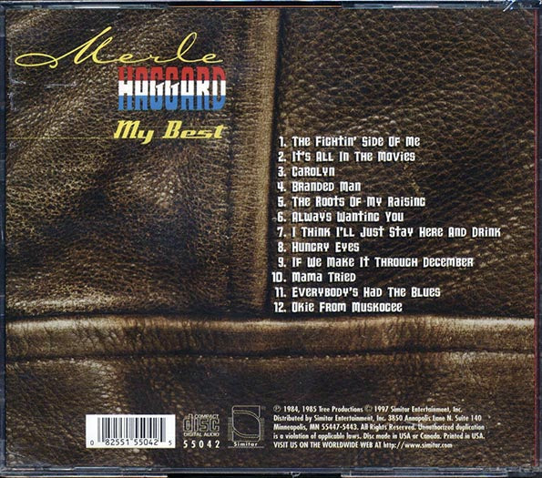 Merle Haggard - My Best (CD)