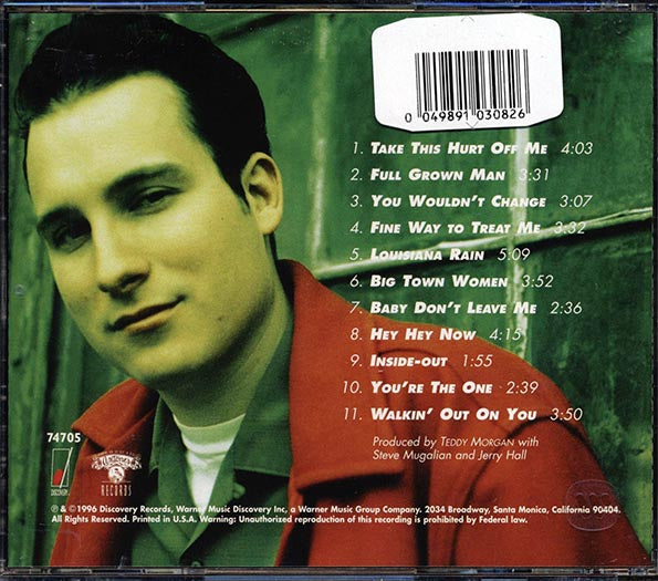Teddy Morgan - Louisiana Rain (CD)