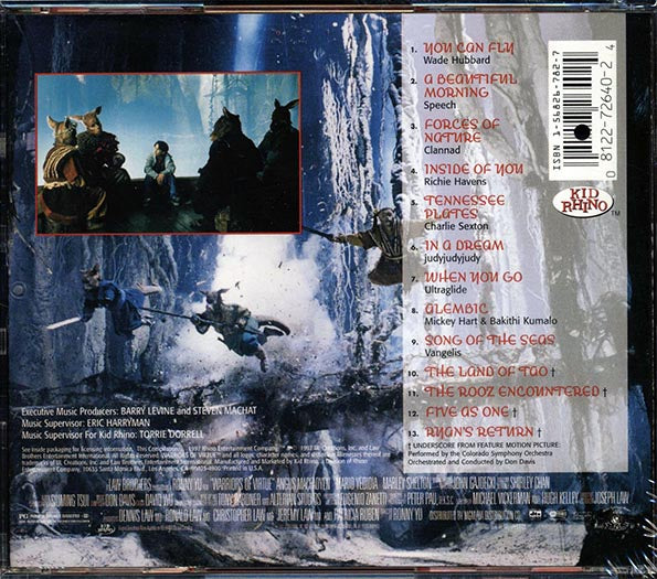 Clannad, Richie Havens, Wade Hubbard, Etc. - Warriors Of Virtue (CD)