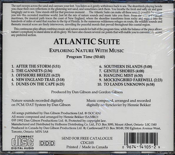 Dan Gibson - Atlantic Suite (CD)