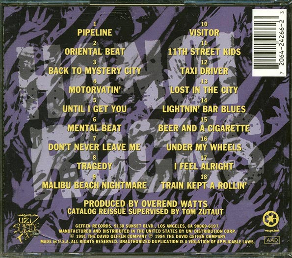 Hanoi Rocks - All Those Wasted Years (CD)