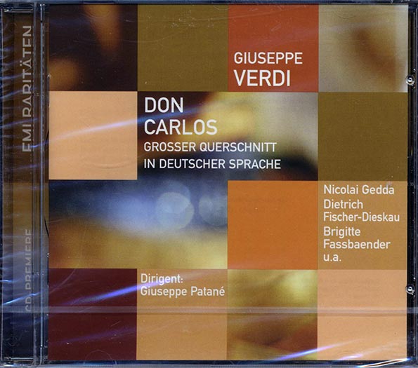 Giuseppe Verdi - Don Carlos (CD)