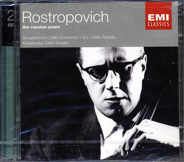 Rostropovich, Shostakovich, Kabalevsky - Shostakovich: Cello Concertos 1 & 2; Cello Sonata, Kabalevsky: Cello Sonata (CD)