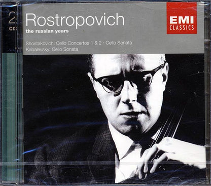 Rostropovich, Shostakovich, Kabalevsky - Shostakovich: Cello Concertos 1 & 2; Cello Sonata, Kabalevsky: Cello Sonata (CD)