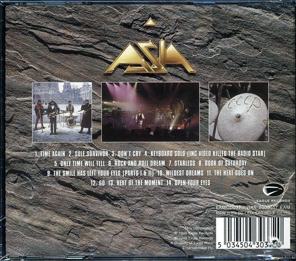 Asia - Live In Moscow 1990 (CD)