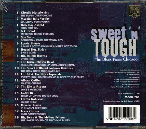 Charlie Musselwhite, Maurice John Vaughn, Billy Boy Arnold, Etc. - Sweet N Tough: The Blues From Chicago (CD)