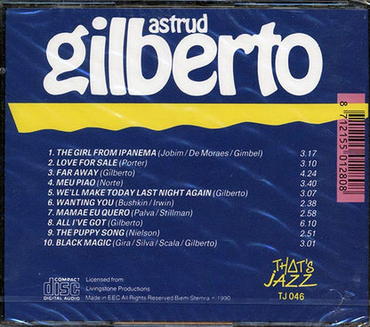 Astrud Gilberto - The Girl From Ipanema (CD)