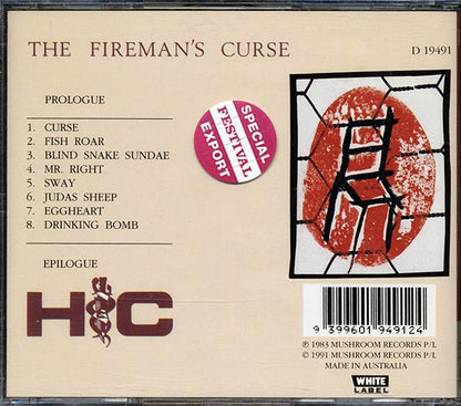 Hunters + Collectors - The Fireman's Curse (CD)