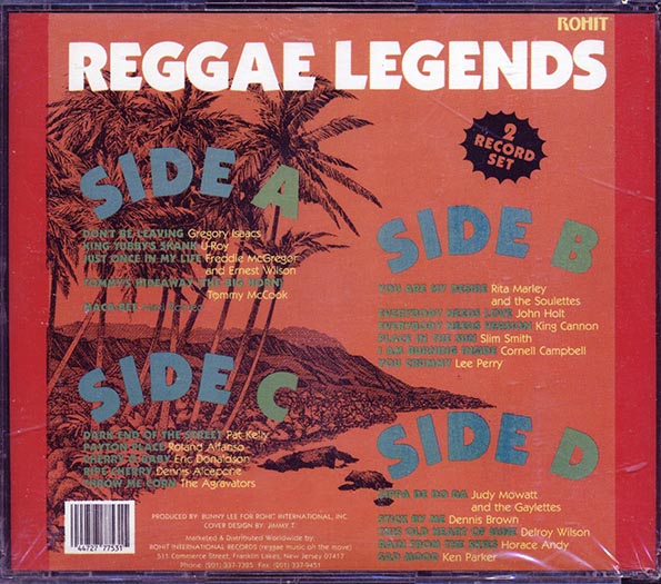 Gregory Isaacs, U Roy, Freddie McGregor, Horace Andy, Etc. - Reggae Legends (21 tracks) (CD)