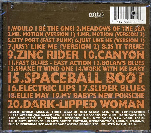 Marc Bolan & T-Rex - T-Rex Unchained: Unreleased Recordings Volume 2: 1972 Part 2 (CD)