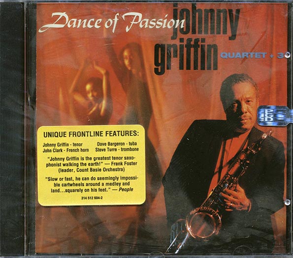 Johnny Griffin Quartet - Dance Of Passion (CD)