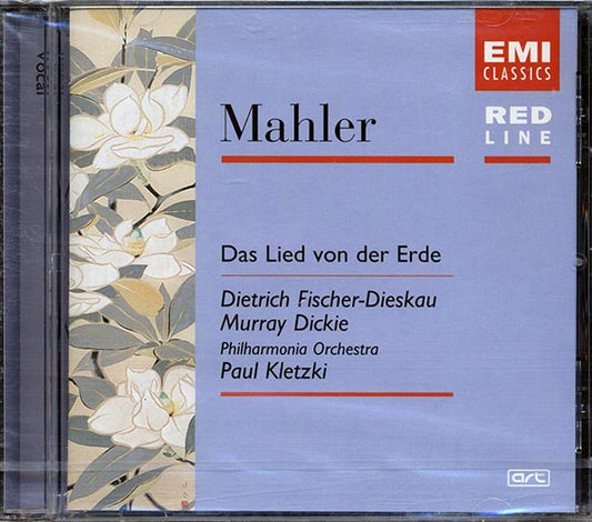 Mahler, Dietrich Fischer-Dieskau, Murray Dickie, Philarmonia Orchestra, Paul Kletzki - Das Lied Von Der Erde (CD)