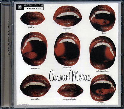Carmen McRae, Mat Mathews Quartet, Tony Scott Quartet - Carmen McRae (CD)